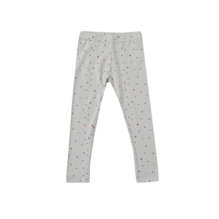 Grey Leggings, Full-length, elasticated with star prints all over. 