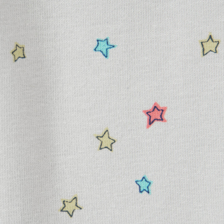 Grey Leggings, Full-length, elasticated with star prints all over. 
